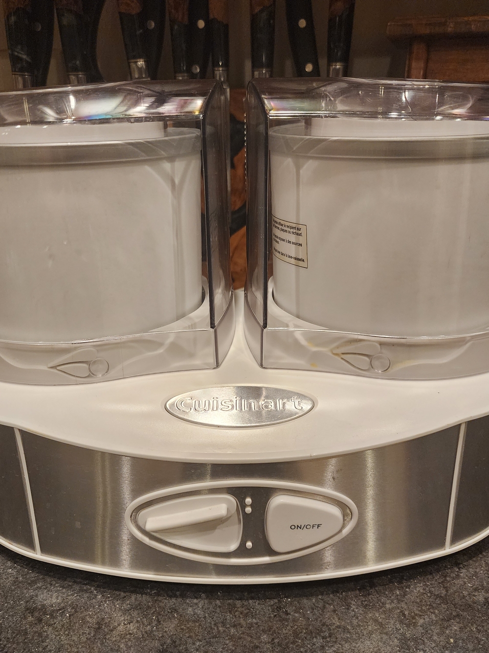 Cuisinart White Dual Yogurt Maker - Electric Home Storage & Organization